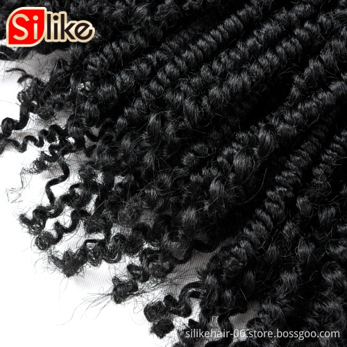 Manufacturer price  Passion Spring Twists Hair Synthetic Crotchet Hair Extensions Pre Looped Ombre Crochet Braids Nubian Twist